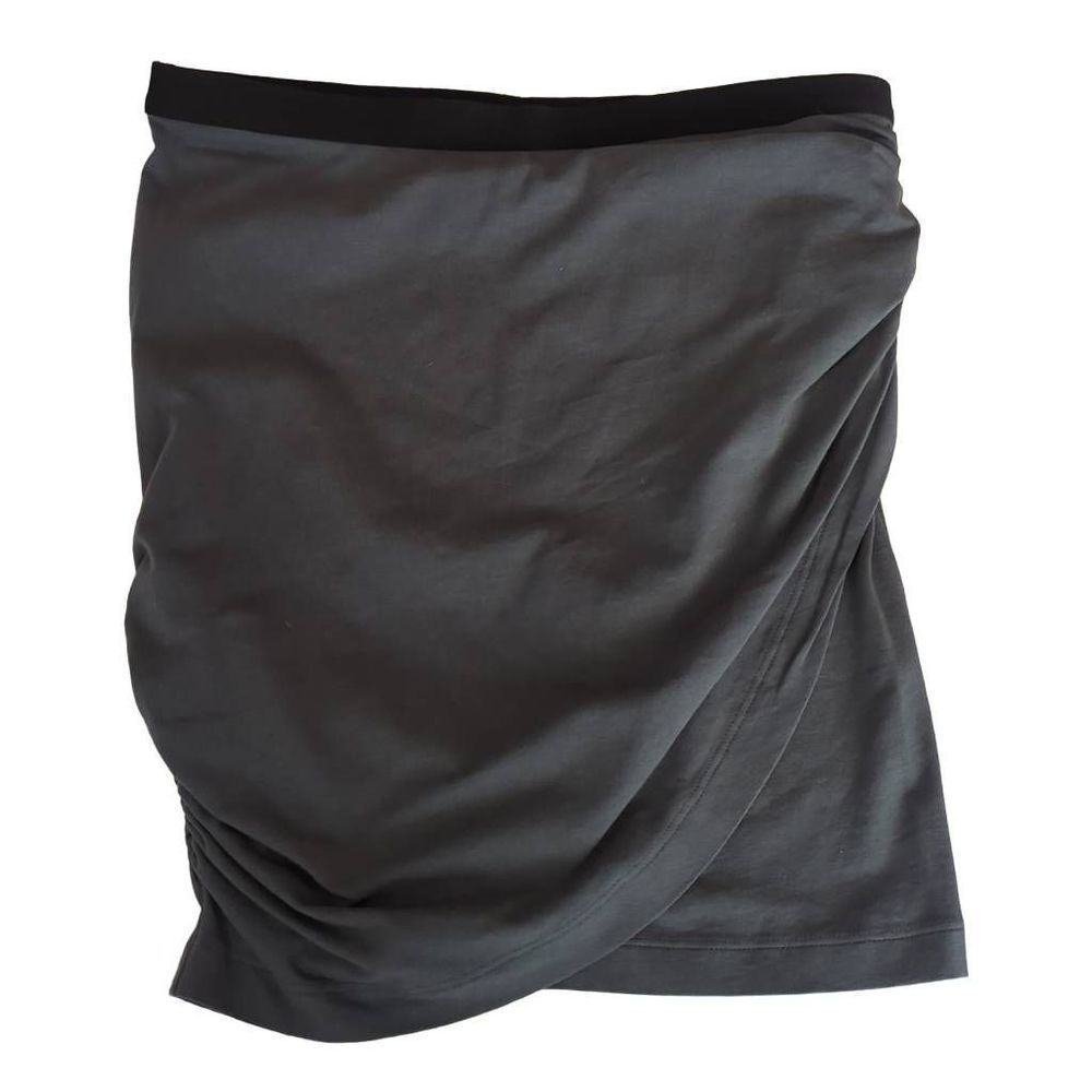 Theory Gray Black Mini Skirt